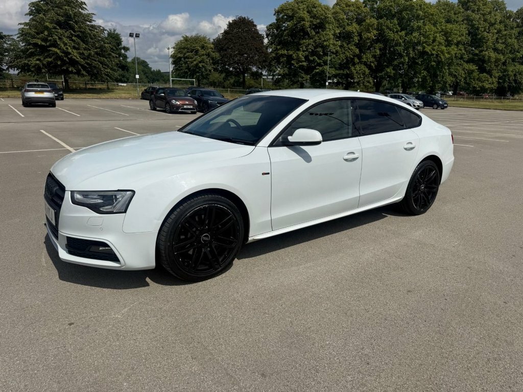 Audi A5 2L S Line H17NHE White #5
