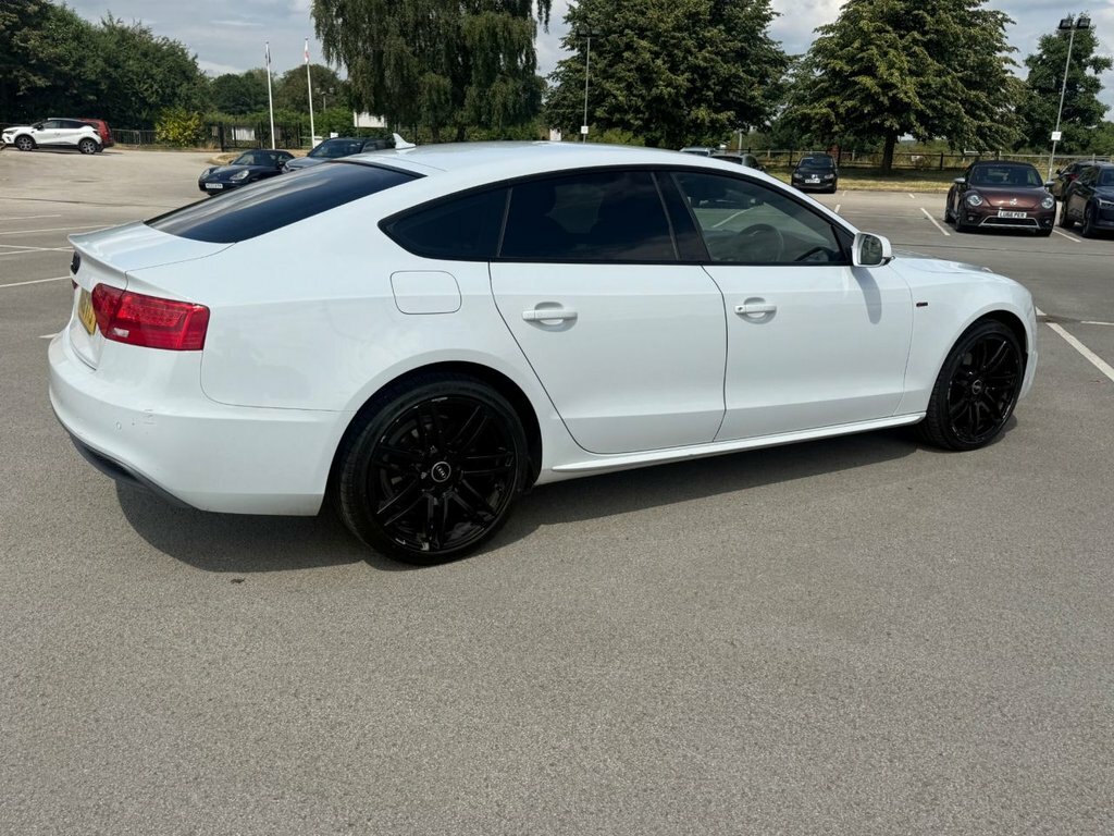 Audi A5 2L S Line H17NHE White #4