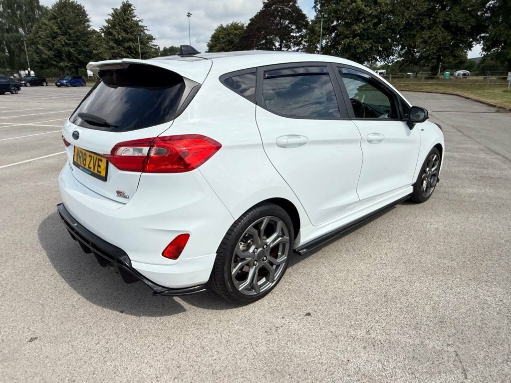 Ford Fiesta 1L St-line X White #6
