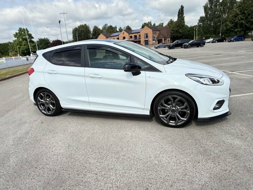 Ford Fiesta 1L St-line X White #4