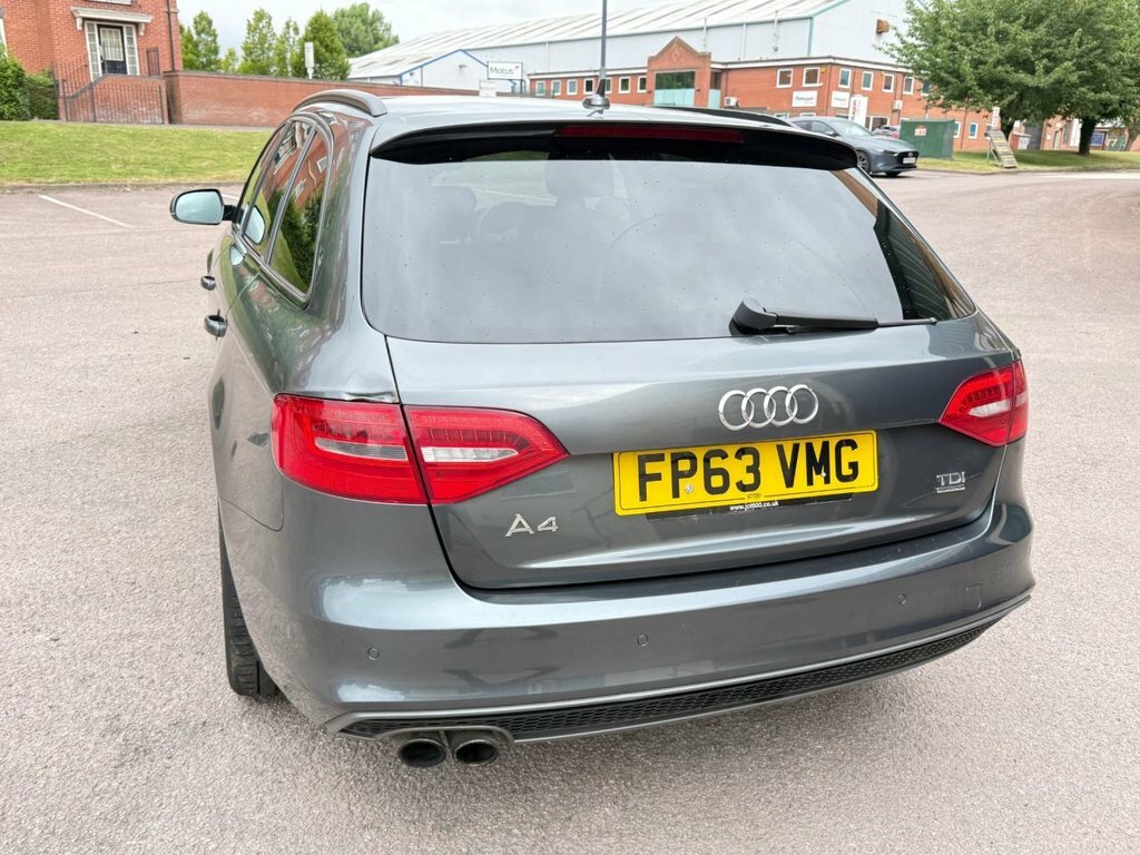 Audi A4 Avant 2.0 Tdi Black Edition Estate Eur Black #15