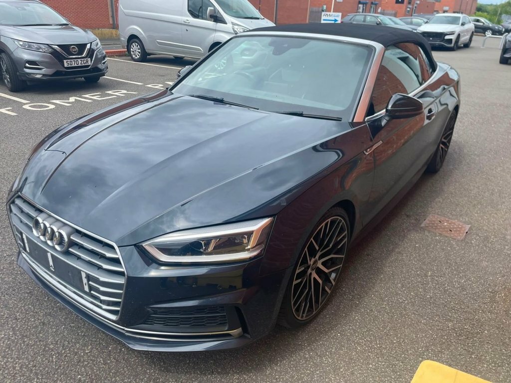 Audi A5 2L S Line Blue #2