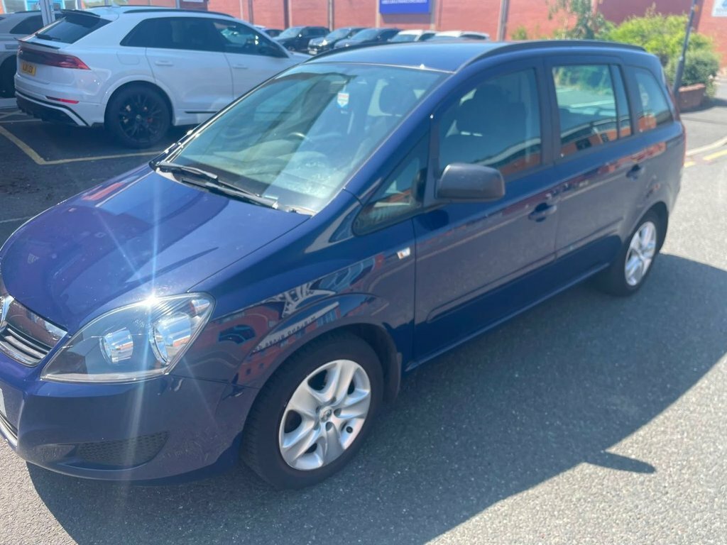 Vauxhall Zafira 1.8L Exclusiv Blue