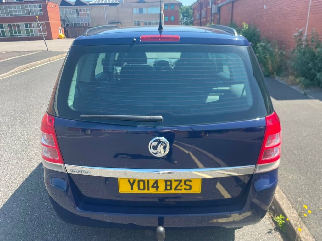Vauxhall Zafira 1.8L Exclusiv Blue #3