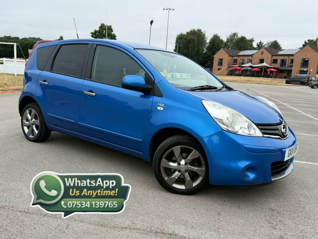 Nissan Note 1.4L N-tec Blue