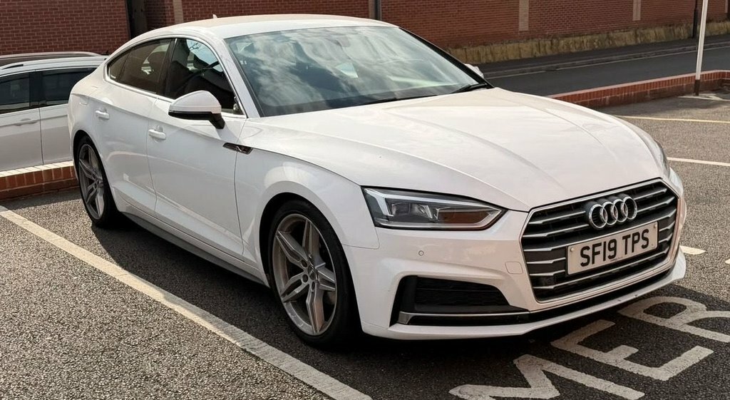 Audi A5 2L S Line White