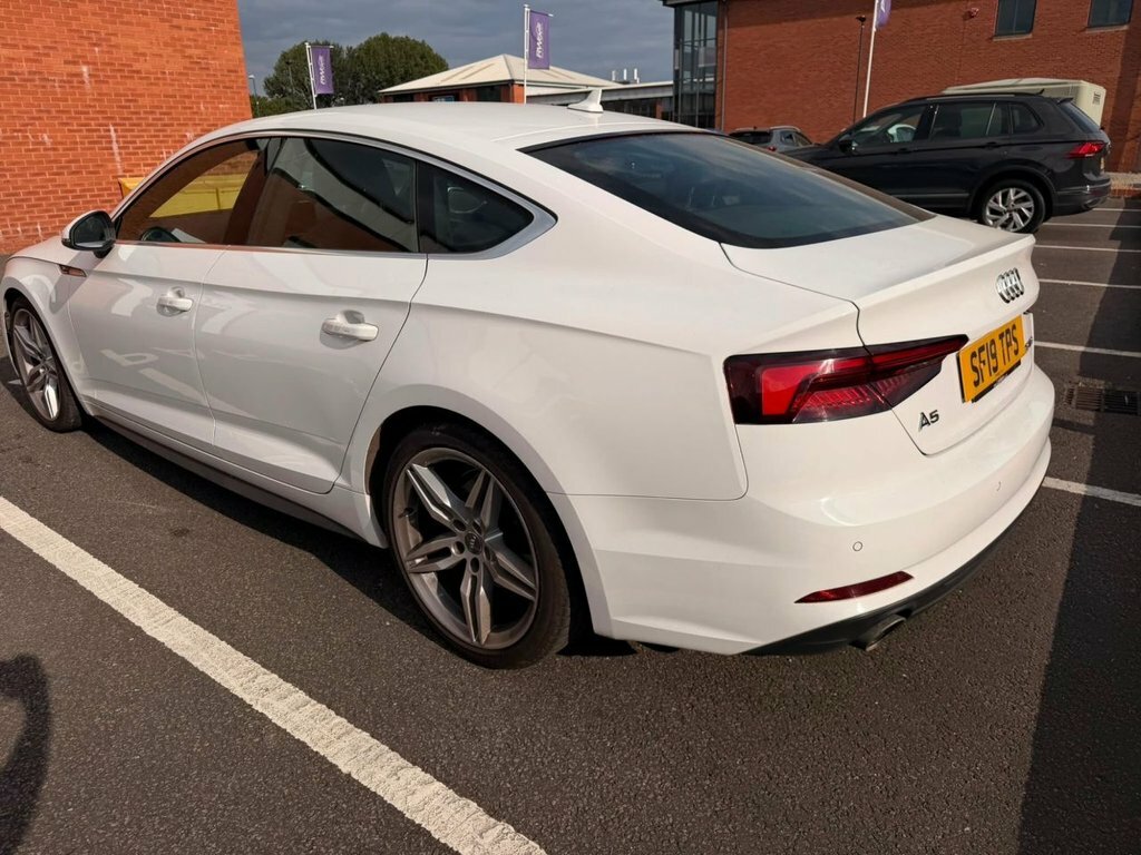 Audi A5 2L S Line White #3