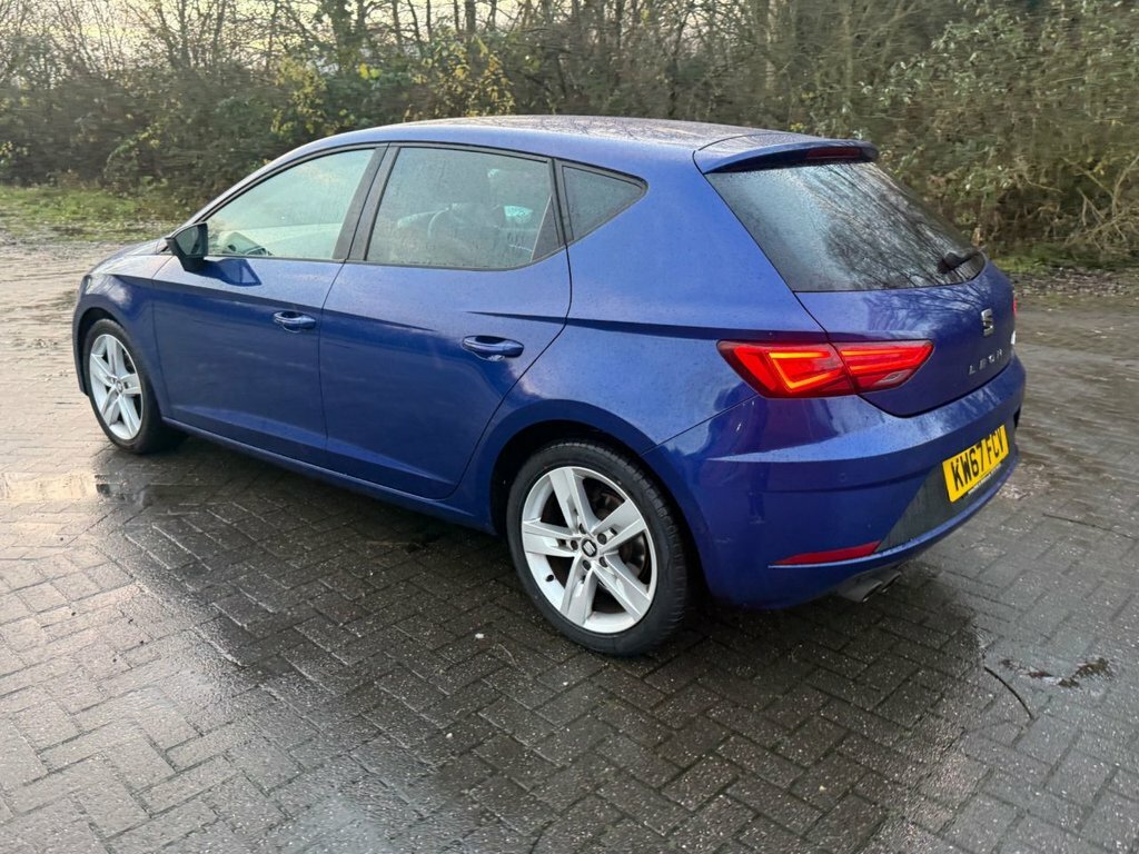 Seat Leon 1.4L Fr Technology Blue #5
