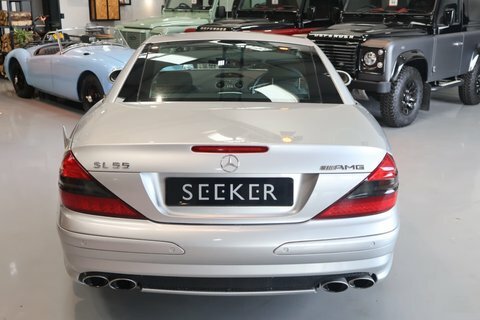 Mercedes-Benz SL Class 2002 52 Sl55 Silver #5