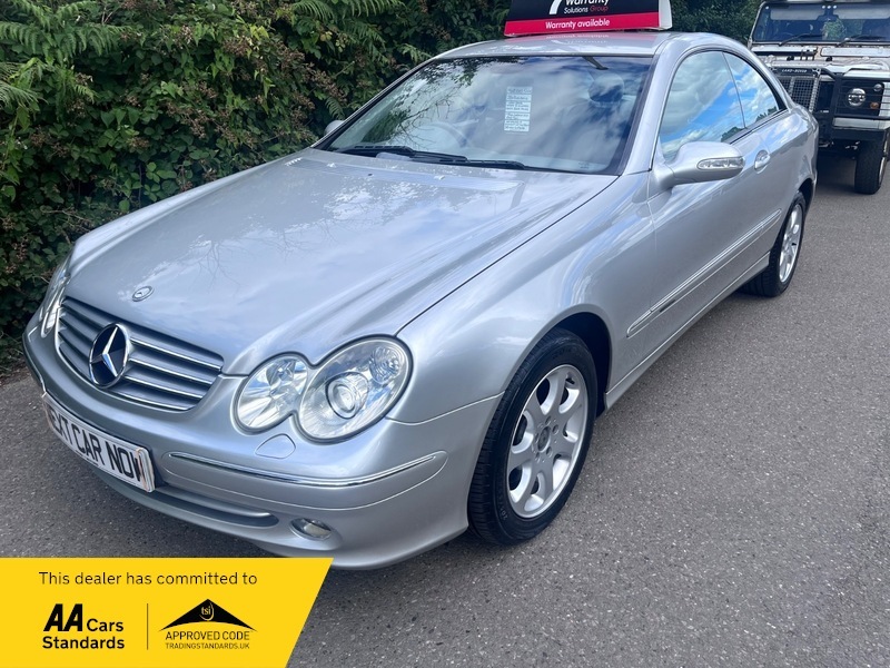 Mercedes-Benz CLK Clk240 Elegance Silver