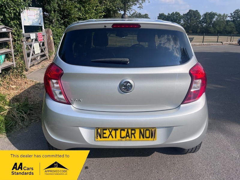 Vauxhall Viva Hatchback 1.0 I Se 2017 Red #8