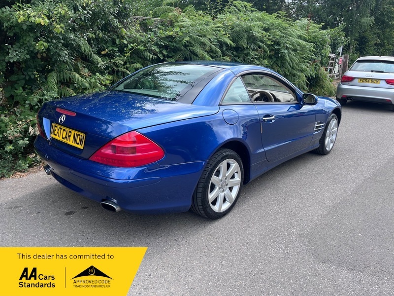 Mercedes-Benz S Class Sl350 Blue #4