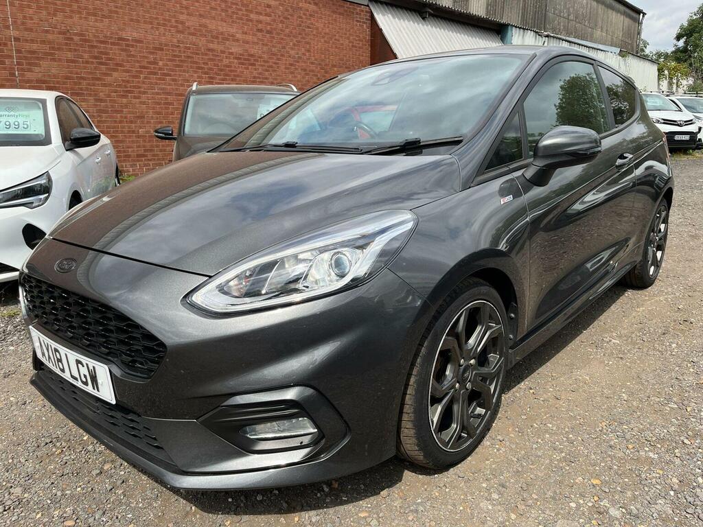 Ford Fiesta Hatchback 1.0T Ecoboost St-line X Euro 6 Ss AX18LGW Grey #3