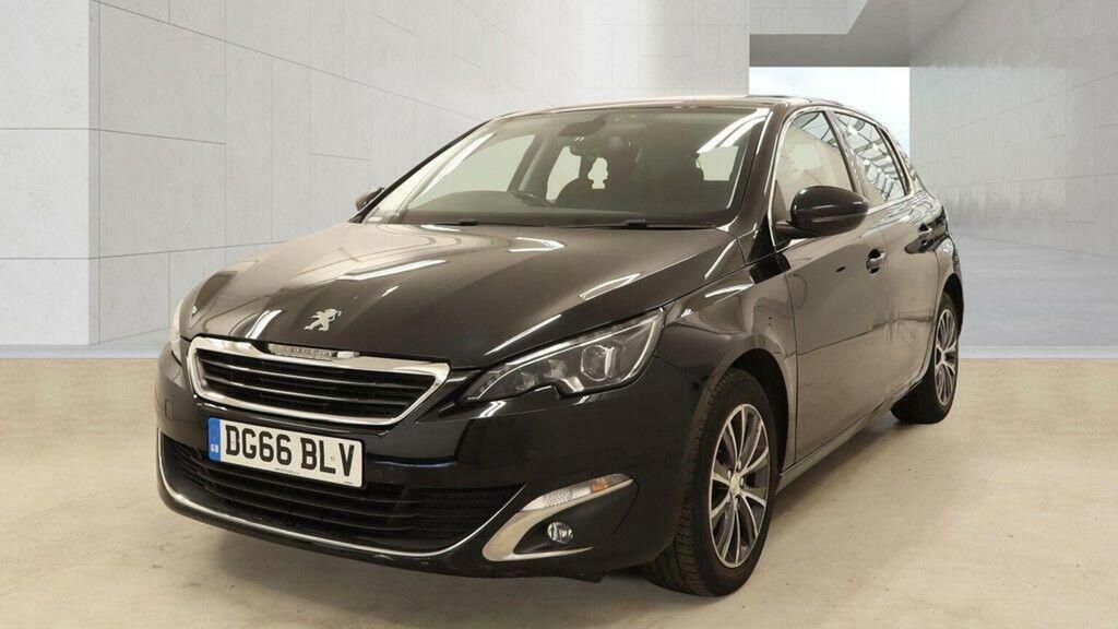 Peugeot 308 1.6 Bluehdi Allure Euro 6 Ss Black #2