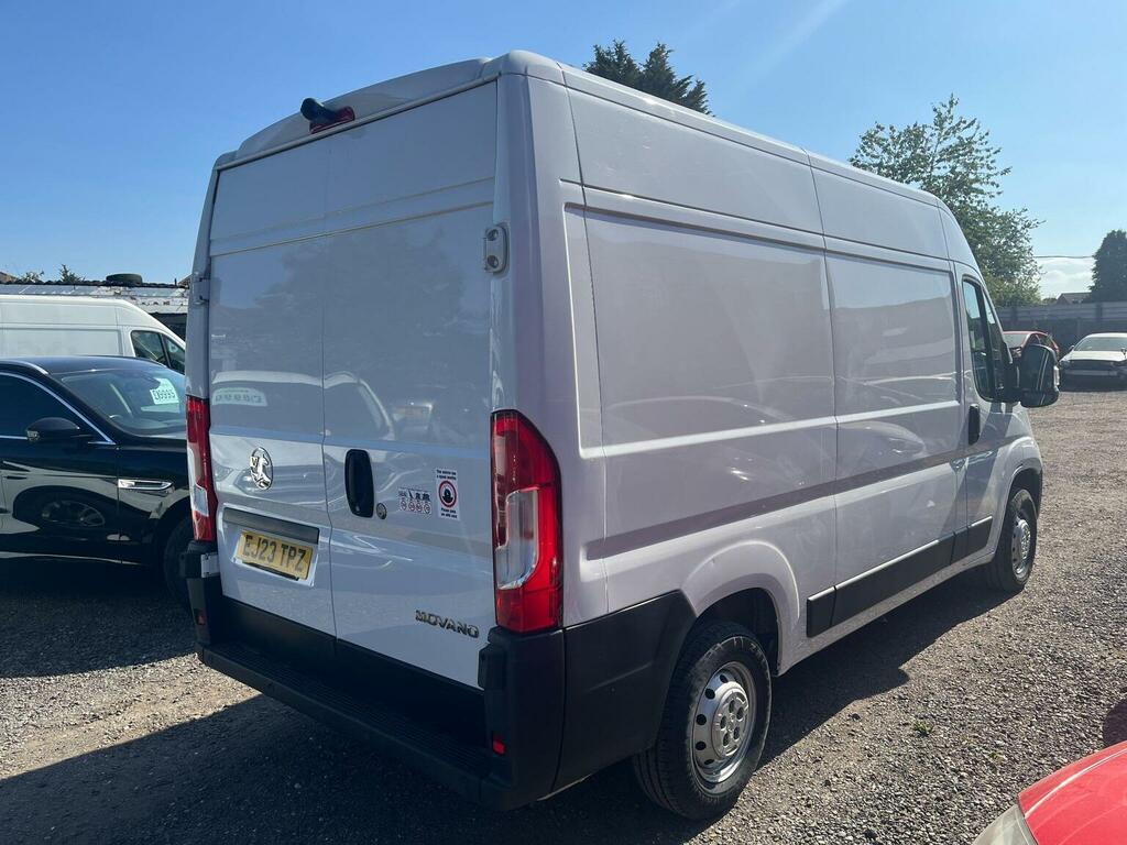 Vauxhall Movano Panel Van White #5