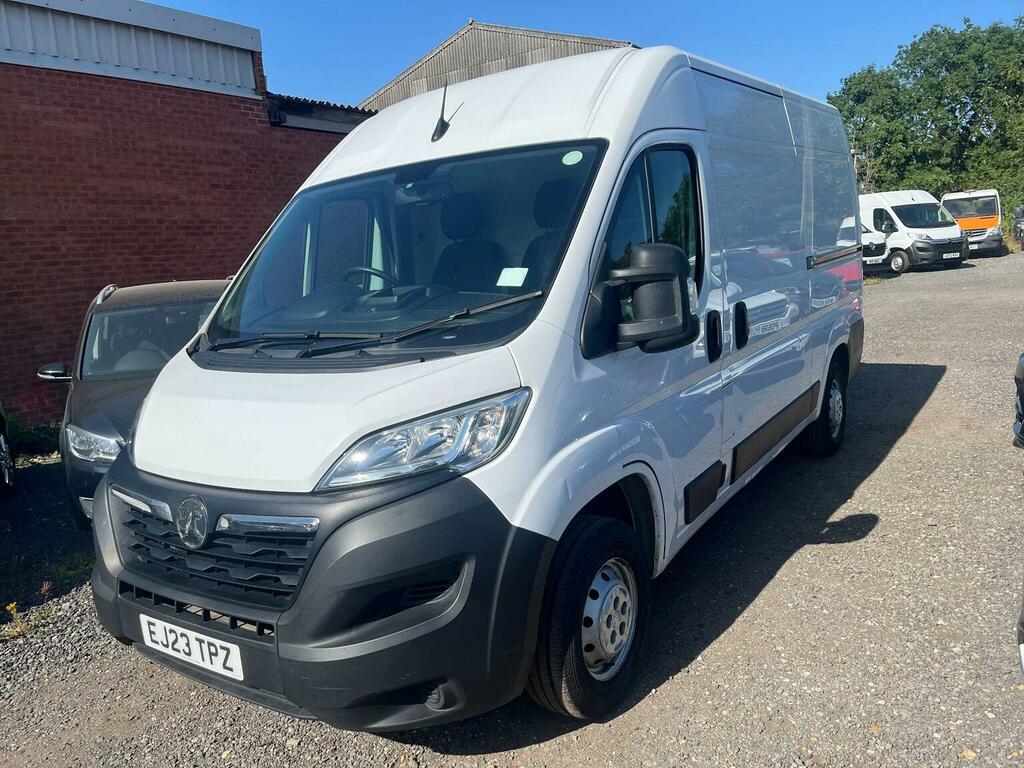 Vauxhall Movano Panel Van White #3