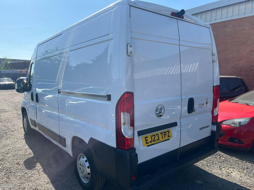 Vauxhall Movano Panel Van White #4