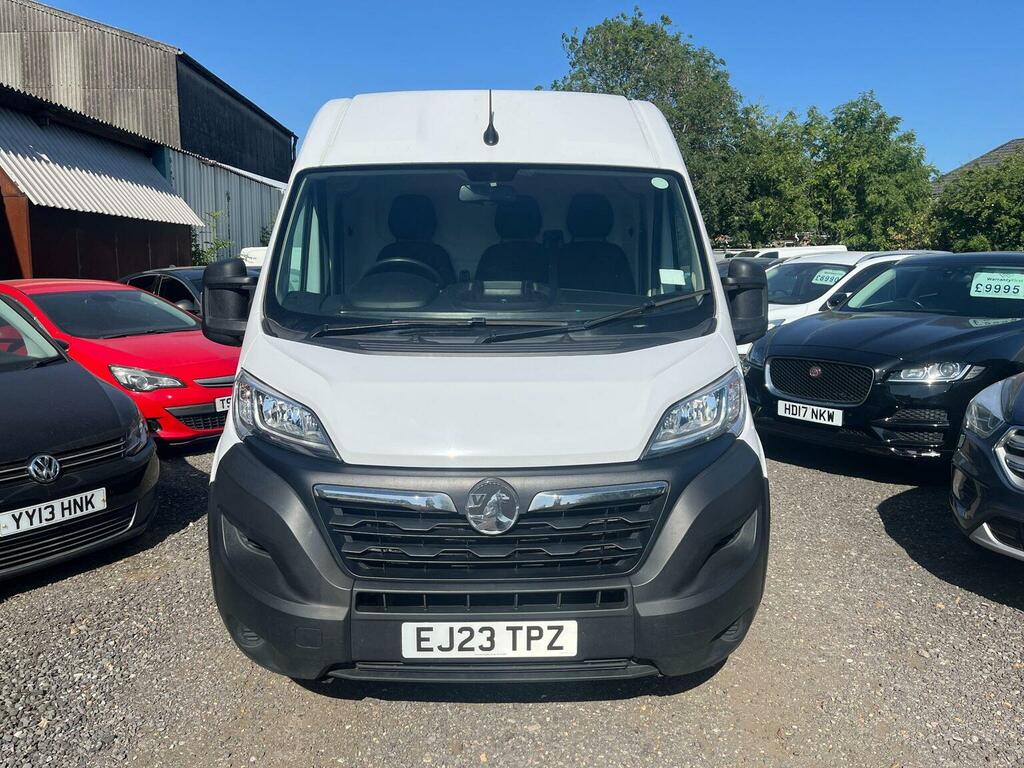 Vauxhall Movano Panel Van White #2