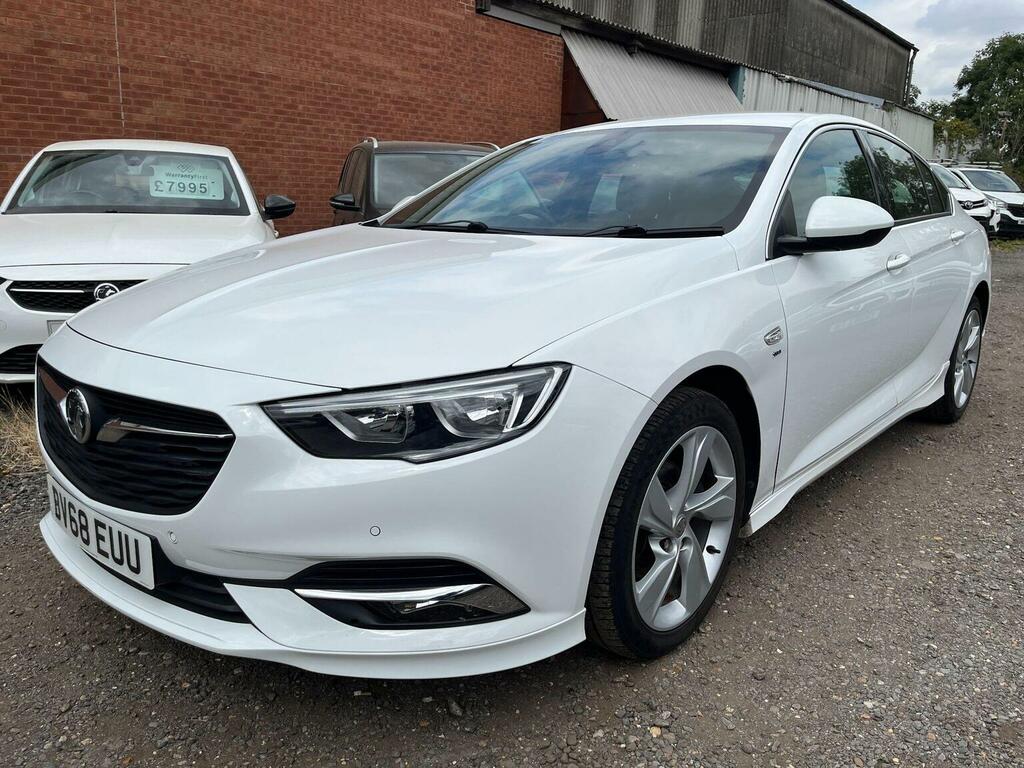 Vauxhall Insignia Hatchback 1.5I Turbo Gpf Sri VX Line Nav Grand Spo BV68EUU White #3