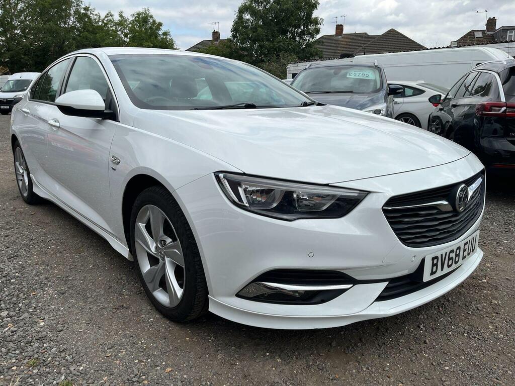 Vauxhall Insignia Hatchback 1.5I Turbo Gpf Sri VX Line Nav Grand Spo BV68EUU White