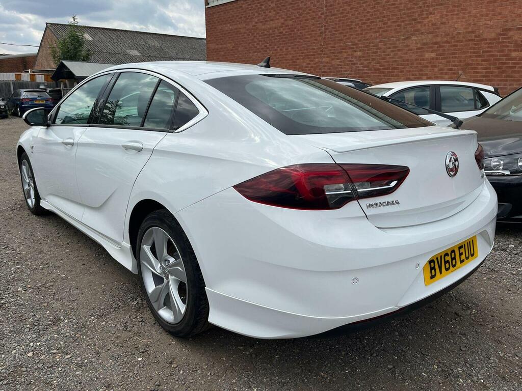 Vauxhall Insignia Hatchback 1.5I Turbo Gpf Sri VX Line Nav Grand Spo BV68EUU White #4
