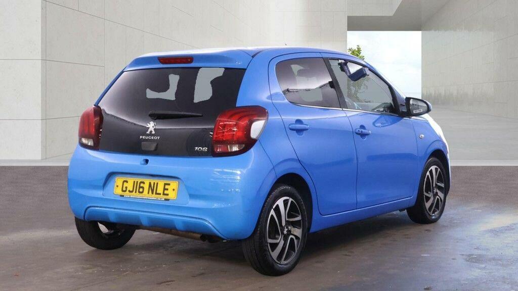 Peugeot 108 Hatchback 1.2 Puretech Allure Euro 6 201616 Blue #4