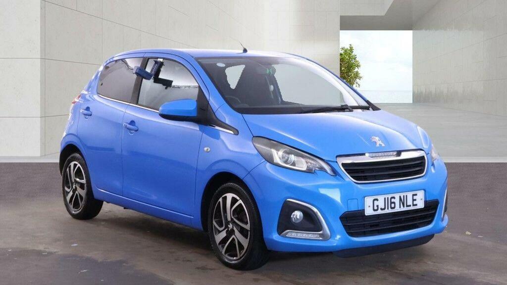 Peugeot 108 Hatchback 1.2 Puretech Allure Euro 6 201616 Blue