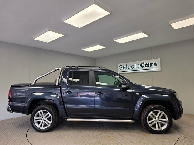 Volkswagen Amarok 3.0 Tdi V6 Bluemotion Tech Highline Pickup Double Blue #5