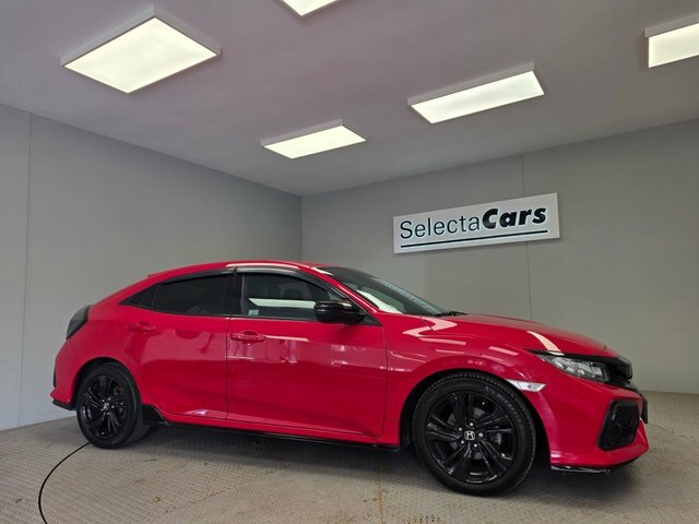 Honda Civic 1.0 Vtec Turbo Sport Line Hatchback Man Red #3