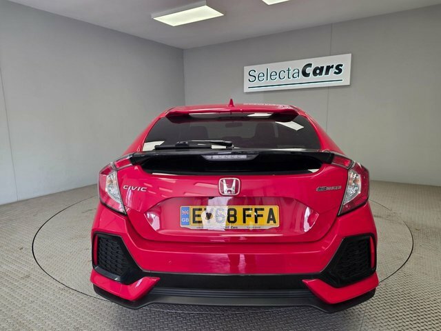 Honda Civic 1.0 Vtec Turbo Sport Line Hatchback Man Red #6