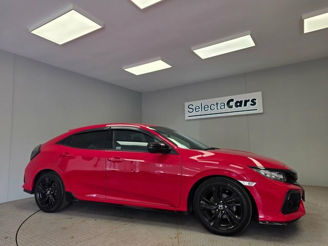 Honda Civic 1.0 Vtec Turbo Sport Line Hatchback Man Red