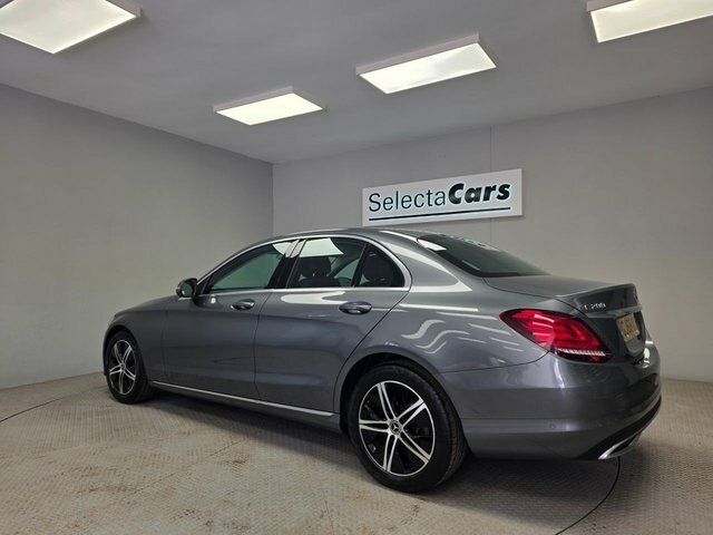 Mercedes-Benz C Class 1.5 C200 Mhev Eq Boost Sport Premium Saloon Grey