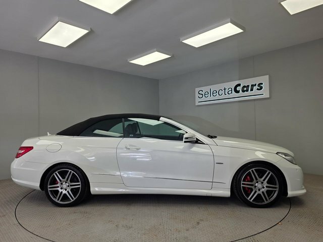 Mercedes-Benz E Class 3.0 E350 Cdi V6 Blueefficiency Sport Cabriolet White #5