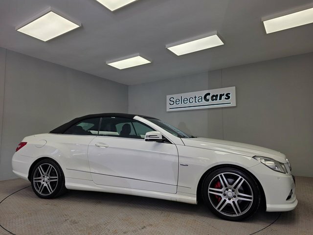 Mercedes-Benz E Class 3.0 E350 Cdi V6 Blueefficiency Sport Cabriolet White