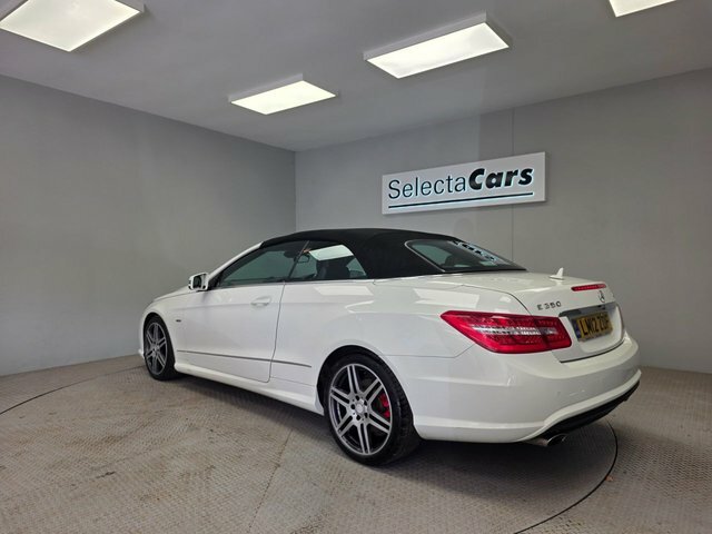 Mercedes-Benz E Class 3.0 E350 Cdi V6 Blueefficiency Sport Cabriolet White #2