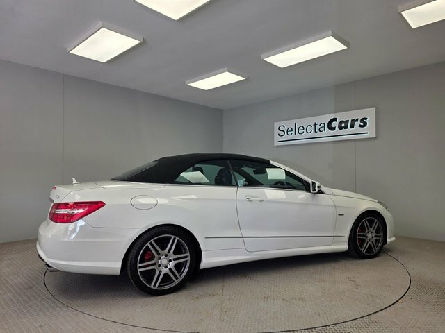 Mercedes-Benz E Class 3.0 E350 Cdi V6 Blueefficiency Sport Cabriolet White #6
