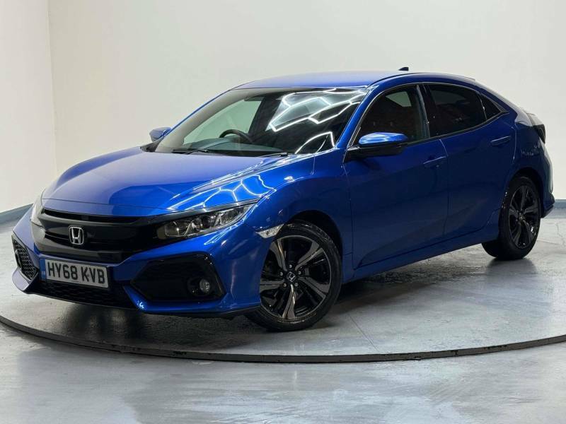 Honda Civic 1.0 Civic Sr Vtec Cvt - 2018 68 HY68KVB Blue #2