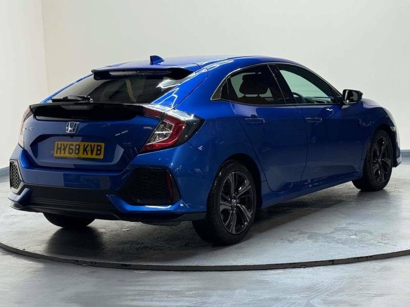 Honda Civic 1.0 Civic Sr Vtec Cvt - 2018 68 HY68KVB Blue #5