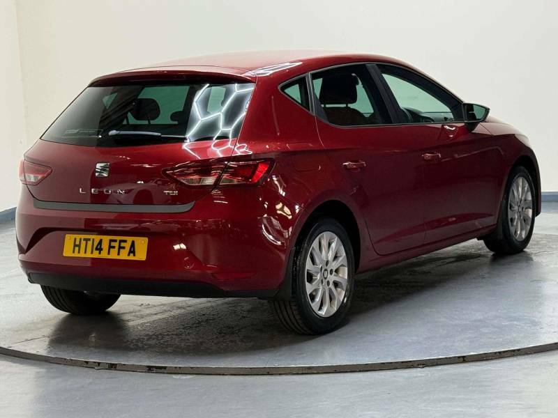 Seat Leon 2.0 Leon Se Technology Tdi - 2014 14 HT14FFA Red #5