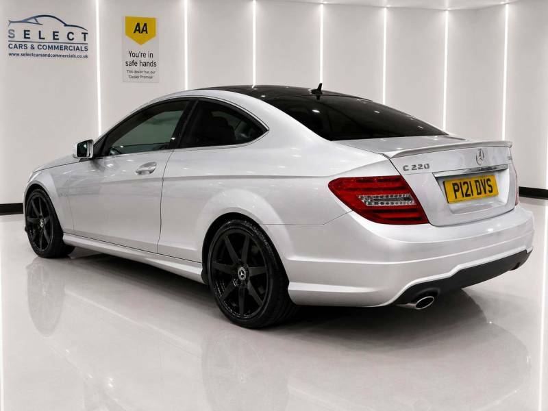 Mercedes-Benz C Class 2.1 C220 Amg Sport Cdi Blueefficiency Silver #6