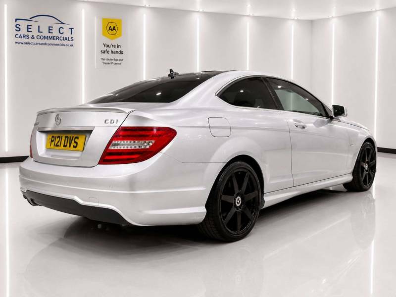 Mercedes-Benz C Class 2.1 C220 Amg Sport Cdi Blueefficiency Silver #3