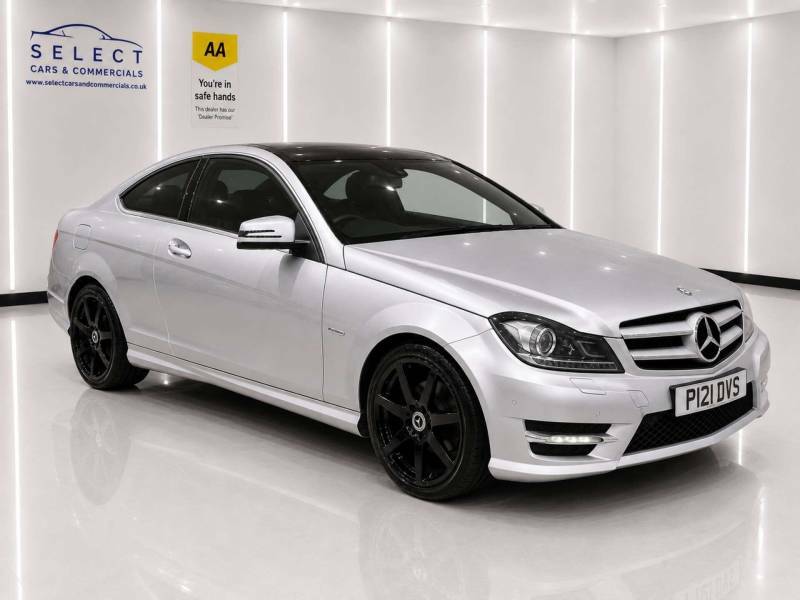 Mercedes-Benz C Class 2.1 C220 Amg Sport Cdi Blueefficiency Silver