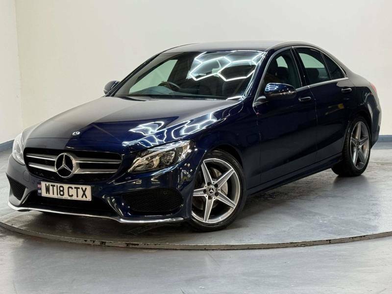 Mercedes-Benz C Class 2.1 C 220 Amg Line D - 2018 18 WT18CTX Blue #2
