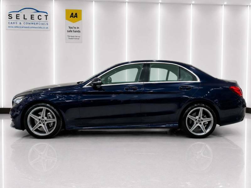 Mercedes-Benz C Class 2.1 C 220 Amg Line D Blue #6