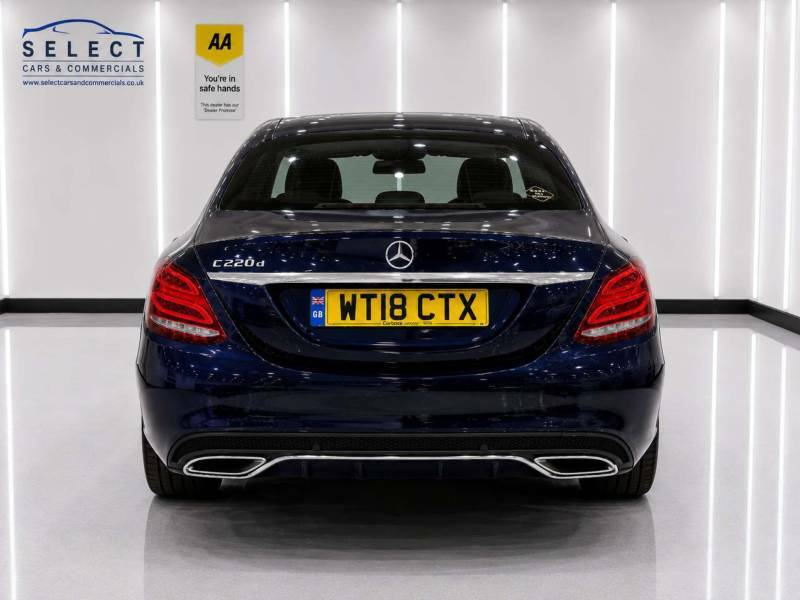 Mercedes-Benz C Class 2.1 C 220 Amg Line D Blue #4
