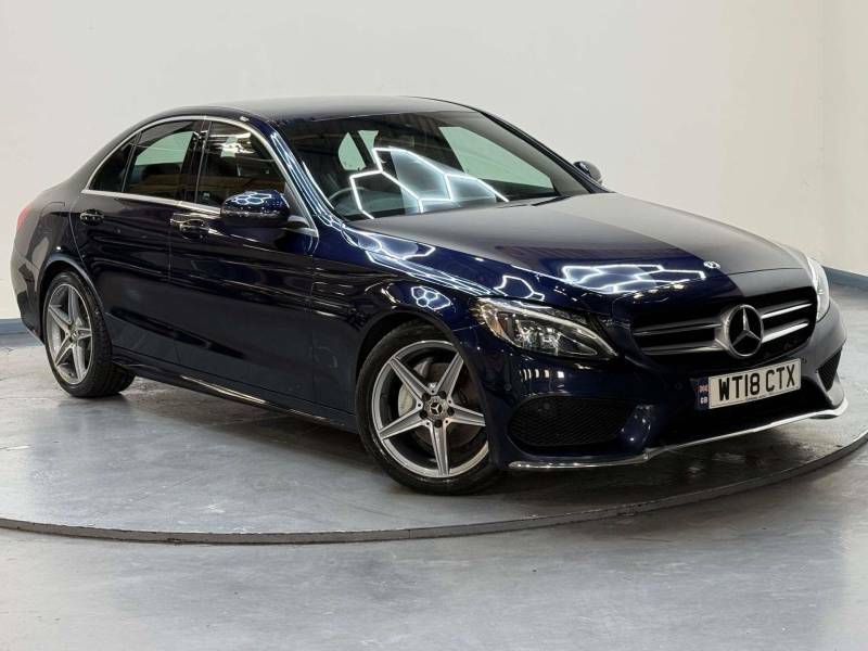 Mercedes-Benz C Class 2.1 C 220 Amg Line D - 2018 18 WT18CTX Blue