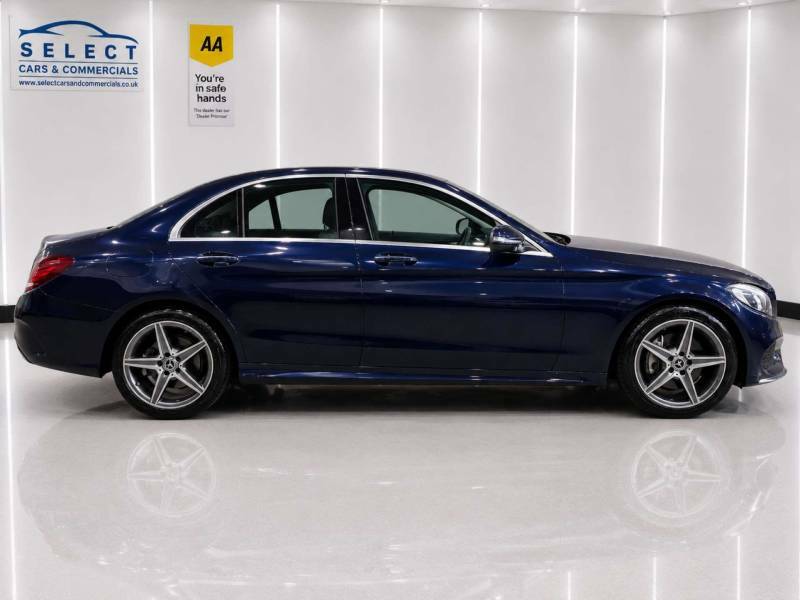 Mercedes-Benz C Class 2.1 C 220 Amg Line D Blue #2
