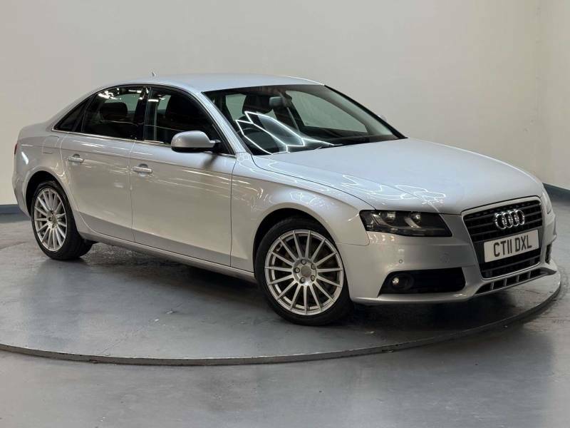 Audi A4 Saloon 2.0 Tdi Black Edition Euro 5 Ss 201 White #9