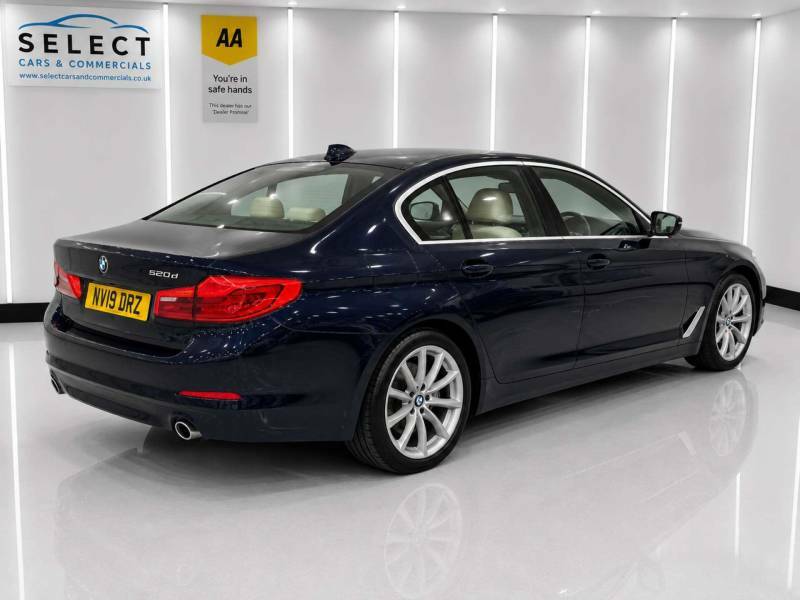 BMW 5 Series 2.0 520D Se Blue #5
