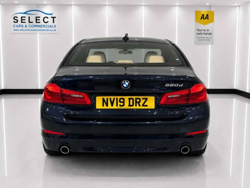 BMW 5 Series 2.0 520D Se Blue #4